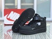 Мужские кроссовки черные Air Force 1 8306 Мелитополь