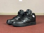 Мужские кроссовки черные Air Jordan 1 Retro 8574 Мелитополь