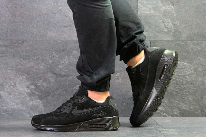 Мужские кроссовки черные Air Max 7041 Мелитополь - изображение 1