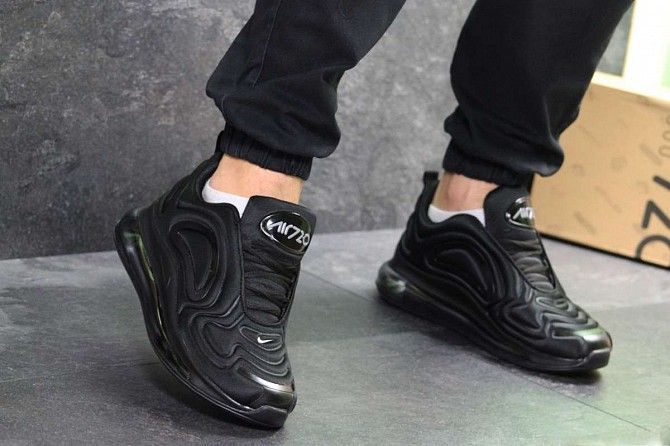 Мужские кроссовки черные Air Max 720 7063 Мелитополь - изображение 1