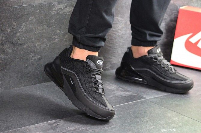 Мужские кроссовки черные Air Max 95 Max 270 7572 Мелитополь - изображение 1