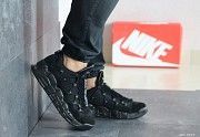 Мужские кроссовки черные Air More Money 8225 Мелитополь