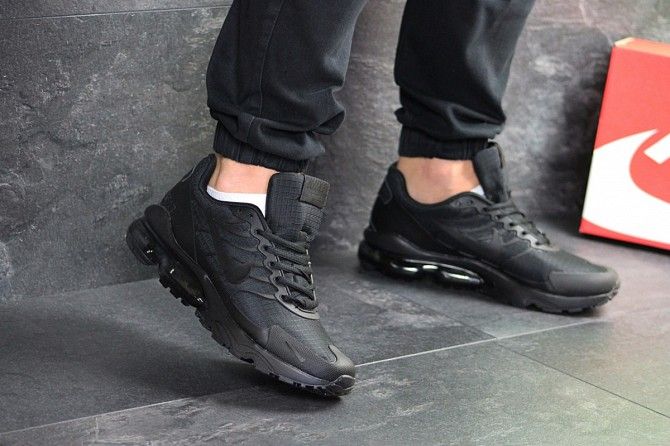 Мужские кроссовки черные Air Vapormax Turbo 7447 Мелитополь - изображение 1