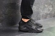 Мужские кроссовки черные Huarache 7895 Мелитополь