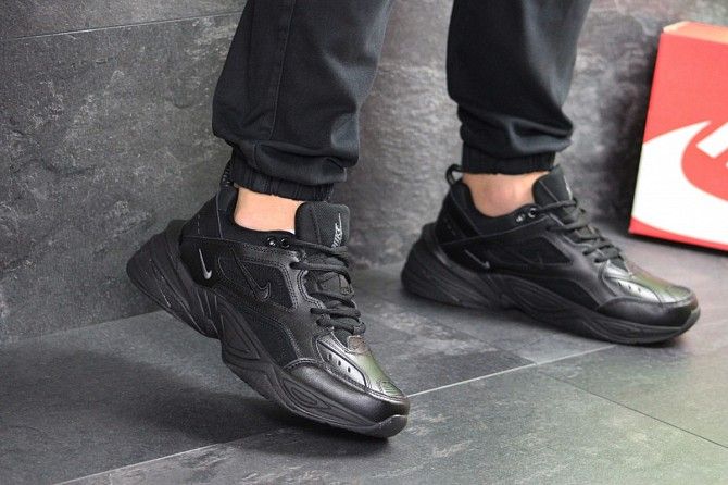 Мужские кроссовки черные Nike M2K Tekno 7589 Мелитополь - изображение 1