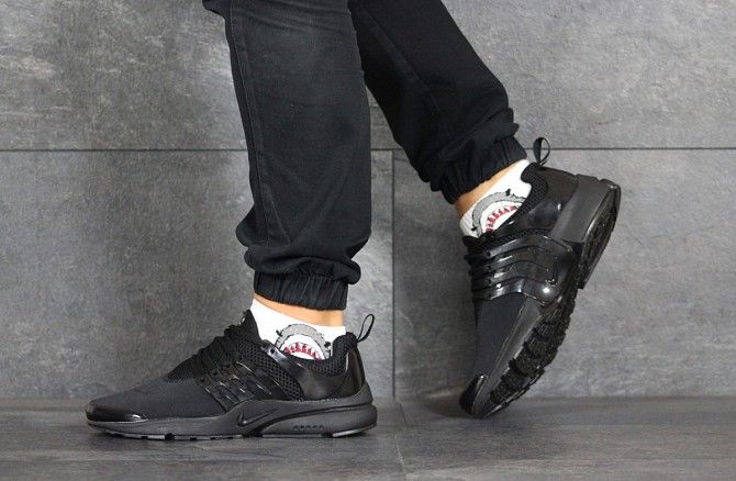 Мужские кроссовки черные Nike Presto 8390 Мелитополь - изображение 1