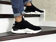 Мужские кроссовки черные с белым Y-3 Kaiwa 8509 Мелитополь