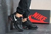 Мужские кроссовки черные с белым Air Max 2 8160 Мелитополь