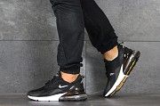 Мужские кроссовки черные с белым Air Max 270 8230 Мелитополь