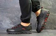 Мужские кроссовки черные с красным Merrell 6538 Мелитополь