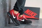 Мужские кроссовки черные с красным Nike Air Max 2017 8177 Мелитополь