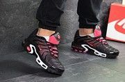 Мужские кроссовки черные с розовым Air Max Tn 7508 Мелитополь