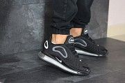 Мужские кроссовки черные с серым Air Max 720 8247 Мелитополь