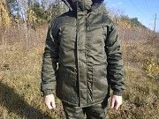 Купити зручний робочий бушлат на зиму хакі олива на флісі дешево військовий одяг для чоловіків Ковель
