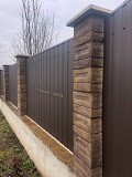 Стовпи на паркан бетонні,набірні тумби в кольорі Львів Львов