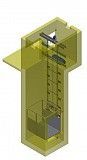 Промышленный Грузовой Электрический Подъёмник (лифт) МОНТАЖ в существующую шахту г/п 2000, 2500 кг. Полтава