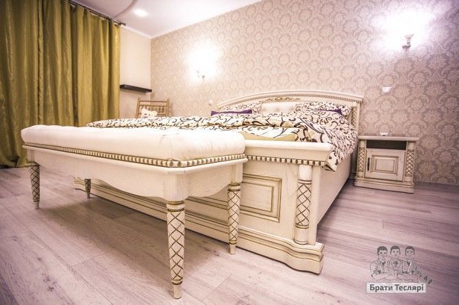 Ліжко з натуральної деревини дуба "Радість" Киев - изображение 1