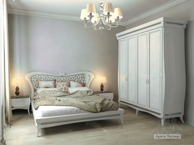 Ліжко з натуральної деревини вільхи Житомир - изображение 1