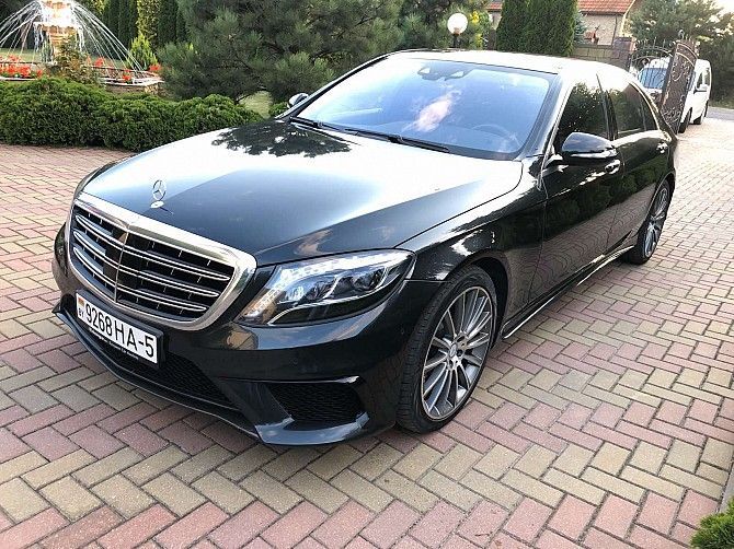 Прокат авто с водителем в Минске. Mercedes W222 Long S500 Киев - изображение 1