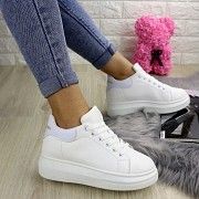 Женские белые кроссовки Spice 1236 Мелитополь