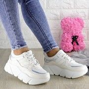 Женские белые кроссовки Yedi 1377 (37 размер) Мелитополь