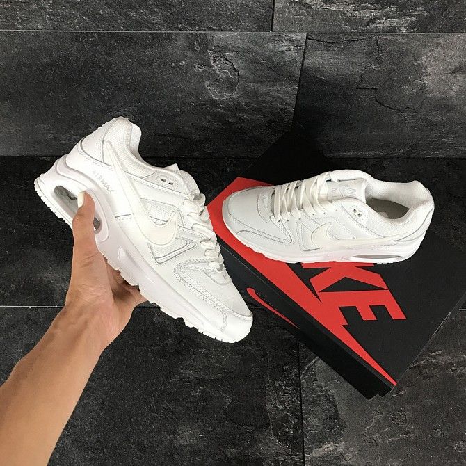 Женские кроссовки белые Air Max 8164 Мелитополь - изображение 1