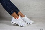 Женские кроссовки белые Air Max Tn 8258 Мелитополь