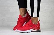 Женские кроссовки красные Air Max 270 8239 Мелитополь