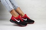 Женские кроссовки красные с черным Nike Air Max 2017 8187 Мелитополь