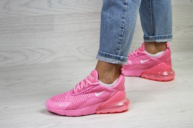 Женские кроссовки розовые Air Max 270 7812 Мелитополь - изображение 1