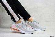 Женские кроссовки серые с розовым Air Max 270 8243 Мелитополь