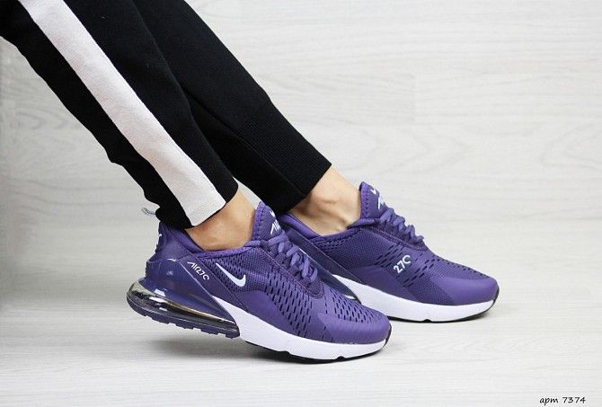 Женские кроссовки фиолетовые Air Max 270 7374 Мелитополь - изображение 1