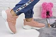 Женские пудровые кроссовки Pink 1129 (39 размер) Мелитополь