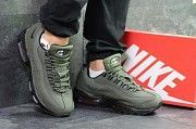 Зимние мужские кроссовки темно зеленые Air Max 95 РП-6343 Мелитополь