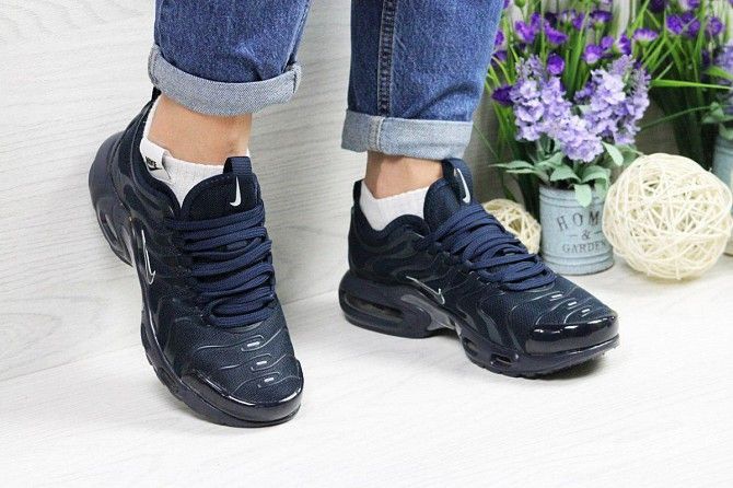 Кроссовки женские темно синие Air Max Tn 5094 Мелитополь - изображение 1
