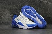 Кроссовки мужские белые с синим Air Max 270 6202 Мелитополь