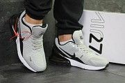 Кроссовки мужские серые с белым Air Max 270 6139 Мелитополь