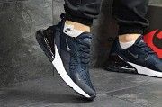 Кроссовки мужские темно синие с белым Air Max 270 5066 Мелитополь