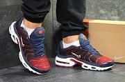 Кроссовки мужские темно синие с белым и красным Air Max 95 TN Plus 6137 Мелитополь