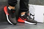 Кроссовки мужские черно-красные Air Max 270 5742 Мелитополь
