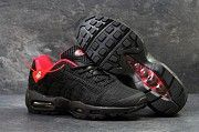 Кроссовки мужские черные с красным Air Max 95 5642 Мелитополь