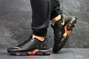 Кроссовки мужские черные с оранжевым Air Max Tn 6475 Мелитополь