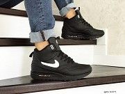 Мужские зимние кроссовки черные Air Max 87 8549 Мелитополь