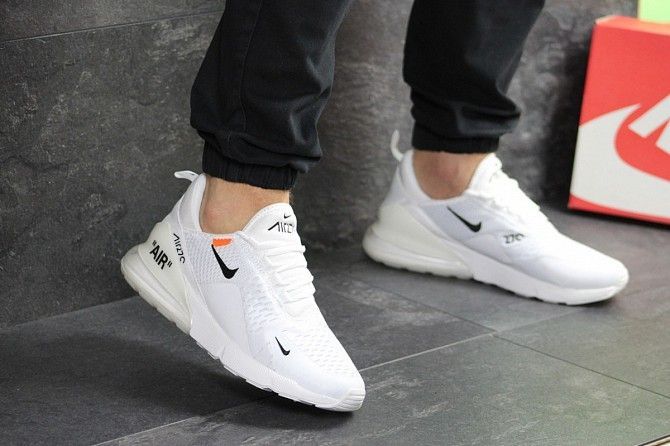 Мужские кроссовки белые Air Max 270 7844 Мелитополь - изображение 1