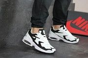 Мужские кроссовки белые с черным Nike Air Max 2 8161 Мелитополь