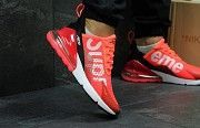 Мужские кроссовки красные Air Max 270 Supreme 5712 Мелитополь