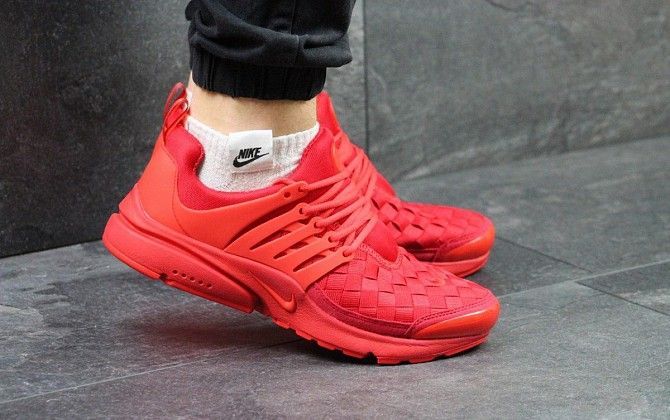 Мужские кроссовки красные Nike Air Presto TP QS 4117 Мелитополь - изображение 1