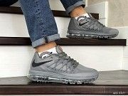 Мужские кроссовки серые Air Max 2015 8807 Мелитополь