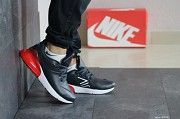 Мужские кроссовки темно синие с красным Air Max 270 8332 Мелитополь