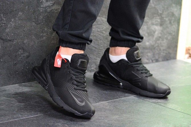 Мужские кроссовки черные Air Max 270 7124 Мелитополь - изображение 1
